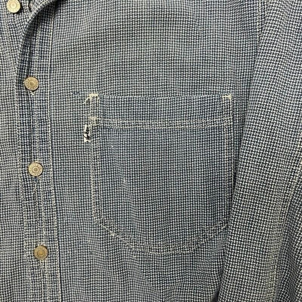 Vintage Levi's Button Up Shirt Mens‎ Small Blue 1990s - Picture 3 of 8